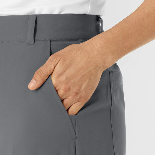Wink Scrubs Women's Women’s Scrub Chino Pant Pewter | scrub-supply.com