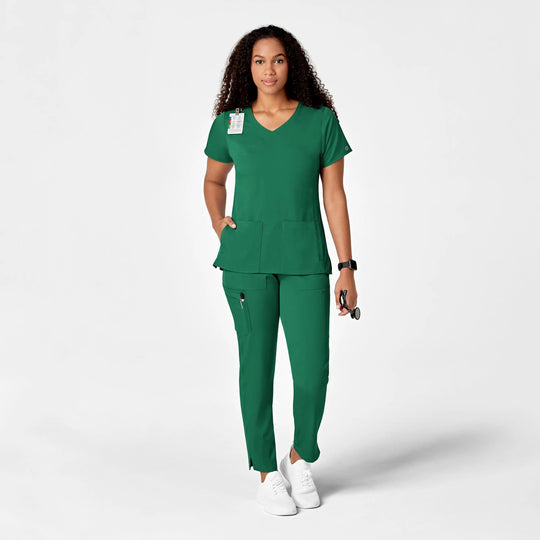 Wink Scrubs Women's Slim Leg Cargo Scrub Pant Hunter | scrub-supply.com