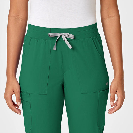 Wink Scrubs Women's Slim Leg Cargo Scrub Pant Hunter | scrub-supply.com
