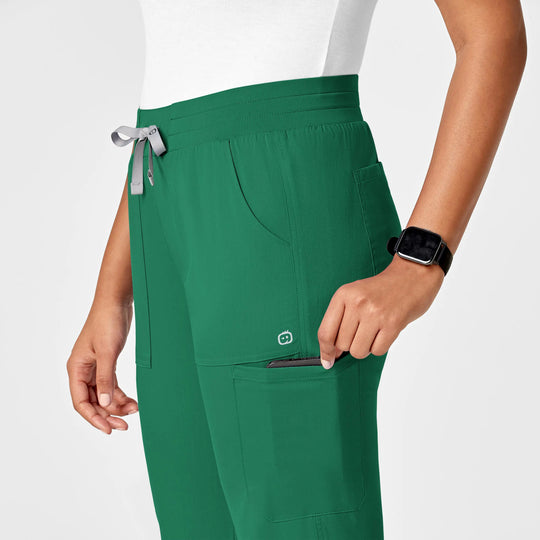 Wink Scrubs Women's Slim Leg Cargo Scrub Pant Hunter | scrub-supply.com
