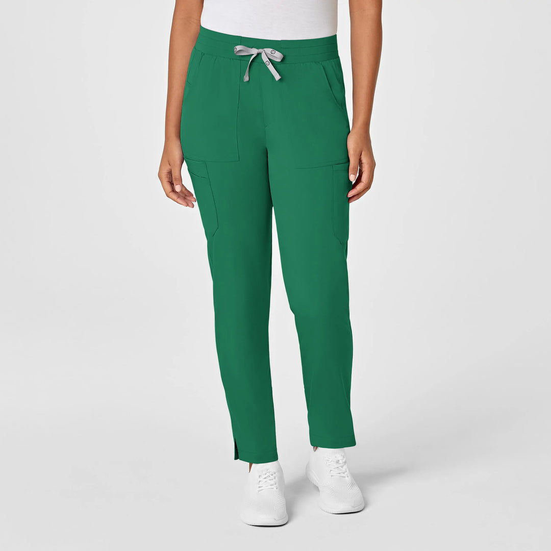 Wink Scrubs Women's Slim Leg Cargo Scrub Pant Hunter | scrub-supply.com