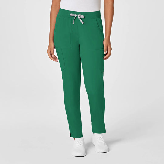 Wink Scrubs Women's Slim Leg Cargo Scrub Pant Hunter | scrub-supply.com