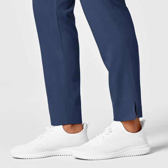 Wink Scrubs Women's Slim Leg Cargo Scrub Pant Navy | scrub-supply.com