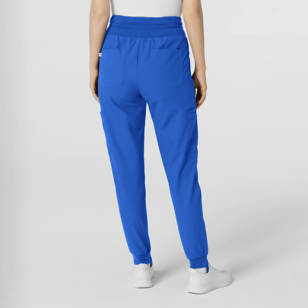 Wink Scrubs Women's Convertible Stirrup Jogger Scrub Pant Royal Blue | scrub-supply.com