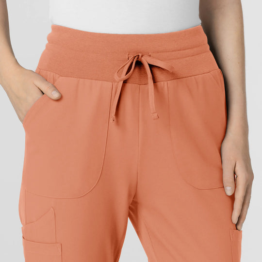 Wink Scrubs Women's Convertible Stirrup Jogger Scrub Pant Terracotta | scrub-supply.com