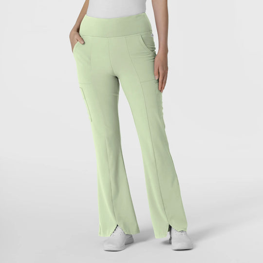 Wink Scrubs Women's Cargo Flare Scrub Pant Fresh Mint | scrub-supply.com