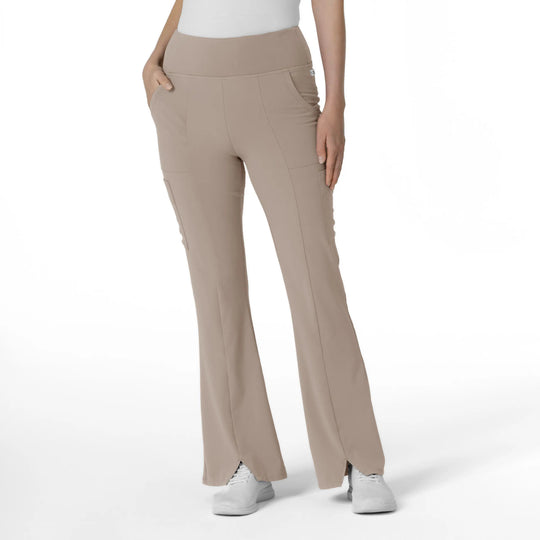Wink Scrubs Women's Cargo Flare Scrub Pant Haze | scrub-supply.com