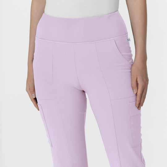 Wink Scrubs Women's Cargo Flare Scrub Pant Pastel Lilac | scrub-supply.com
