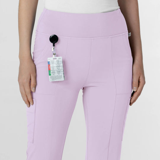 Wink Scrubs Women's Cargo Flare Scrub Pant Pastel Lilac | scrub-supply.com
