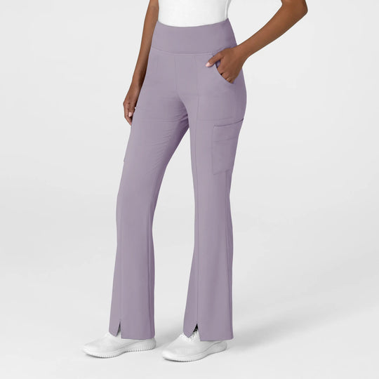 Wink Scrubs Women's Cargo Flare Scrub Pant Wisteria | scrub-supply.com