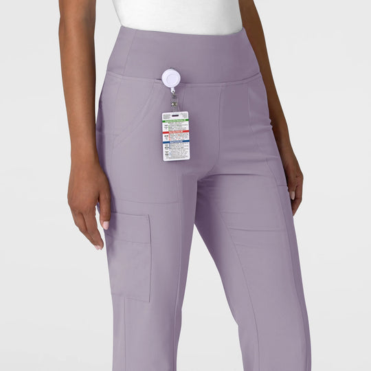 Wink Scrubs Women's Cargo Flare Scrub Pant Wisteria | scrub-supply.com