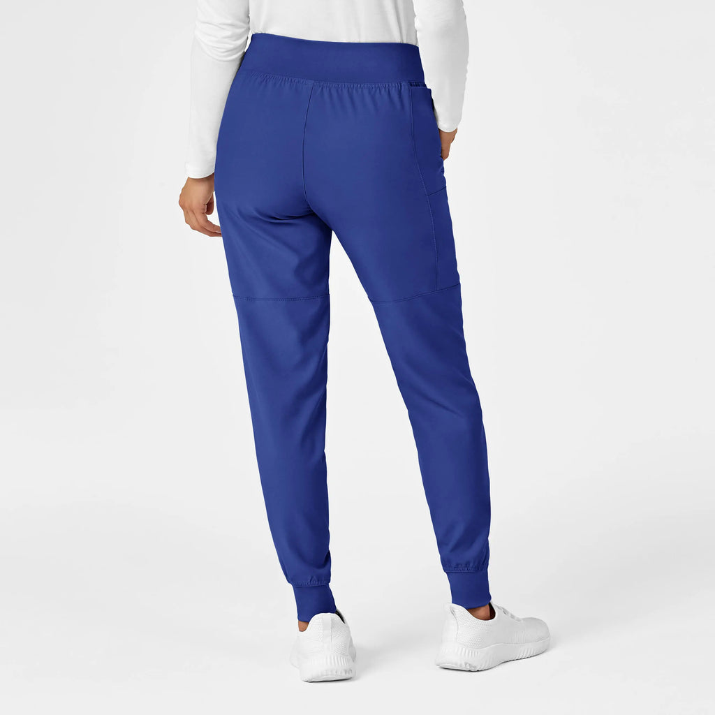 Wink Scrubs Women's Comfort Waist Cargo Jogger Scrub Pant Galaxy Blue | scrub-supply.com