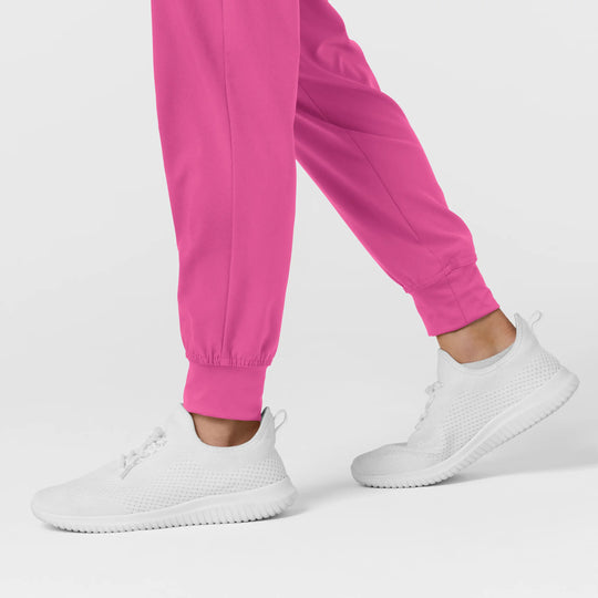Wink Scrubs Women's Comfort Waist Cargo Jogger Scrub Pant Hot Pink | scrub-supply.com