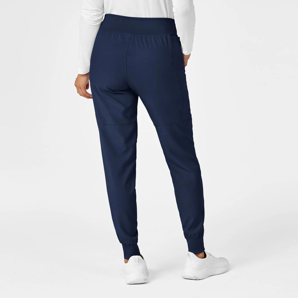 Wink Scrubs Women's Comfort Waist Cargo Jogger Scrub Pant Navy | scrub-supply.com