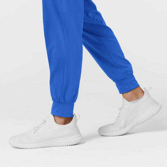 Wink Scrubs Women's Comfort Waist Cargo Jogger Scrub Pant Royal Blue | scrub-supply.com