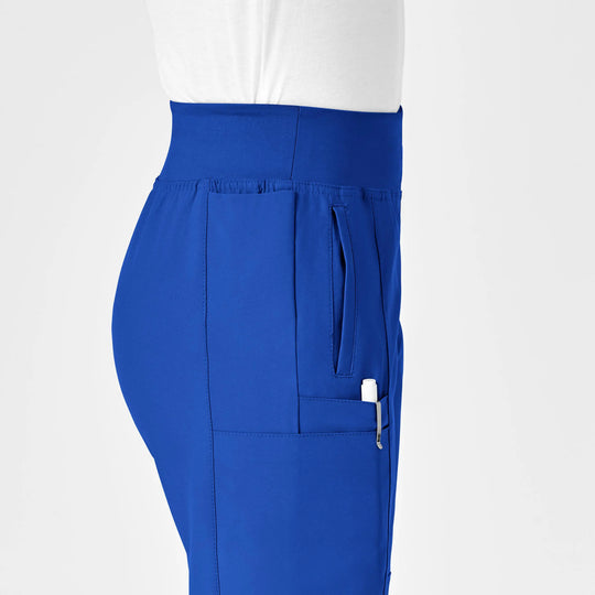 Wink Scrubs Women's Comfort Waist Cargo Jogger Scrub Pant Royal Blue | scrub-supply.com