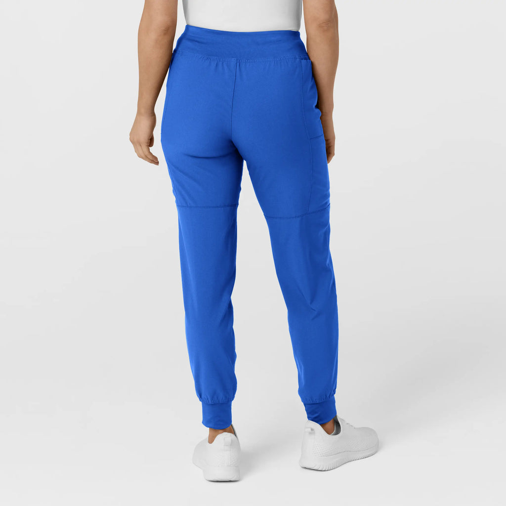 Wink Scrubs Women's Comfort Waist Cargo Jogger Scrub Pant Royal Blue | scrub-supply.com