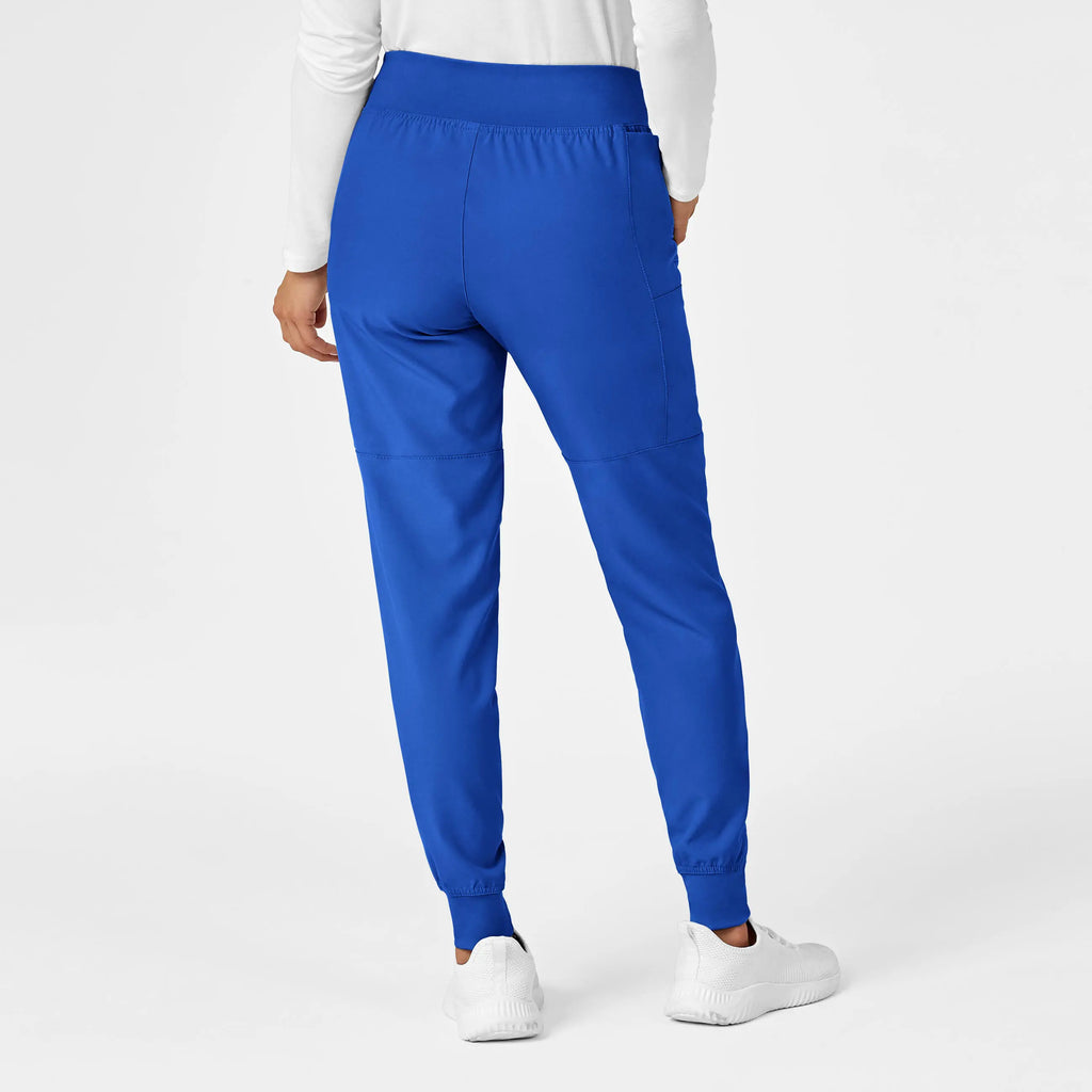 Wink Scrubs Women's Comfort Waist Cargo Jogger Scrub Pant Royal Blue | scrub-supply.com