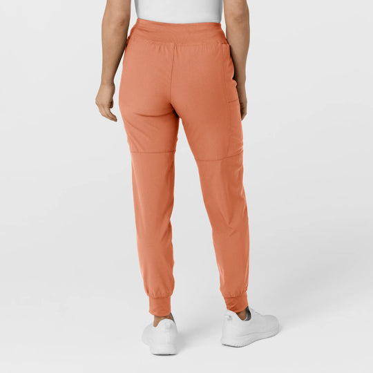 Wink Scrubs Women's Comfort Waist Cargo Jogger Scrub Pant Terracotta | scrub-supply.com