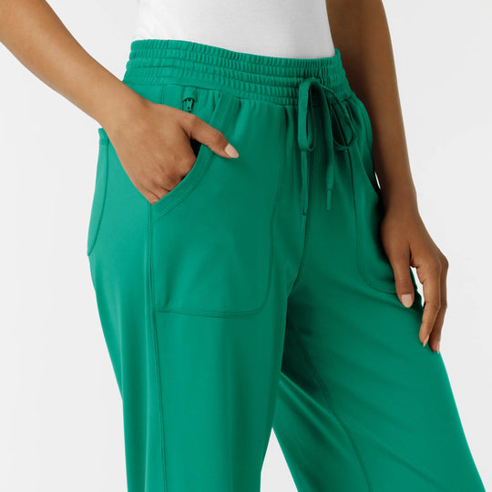Wink Scrubs Women's RENEW Wide Leg Scrub Pant Bahama Breeze | scrub-supply.com