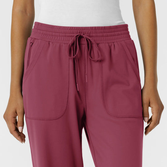 Wink Scrubs Women's RENEW Wide Leg Scrub Pant Carnation | scrub-supply.com