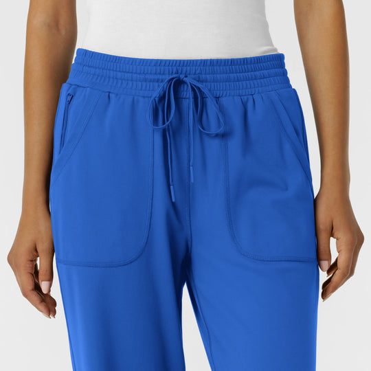 Wink Scrubs Women's RENEW Wide Leg Scrub Pant Royal Blue | scrub-supply.com