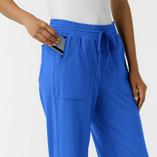 Wink Scrubs Women's RENEW Wide Leg Scrub Pant Royal Blue | scrub-supply.com