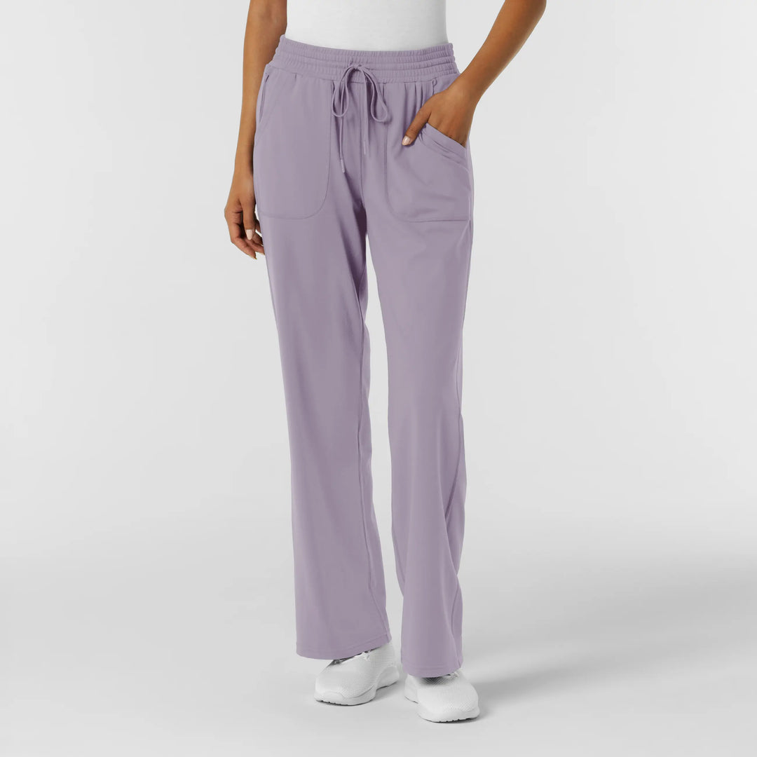Wink Scrubs Women's RENEW Wide Leg Scrub Pant Wisteria | scrub-supply.com