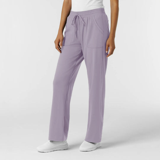 Wink Scrubs Women's RENEW Wide Leg Scrub Pant Wisteria | scrub-supply.com