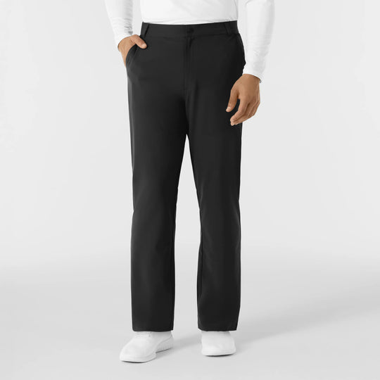 Wink Scrubs Men's Men’s Scrub Chino Pant Black | scrub-supply.com