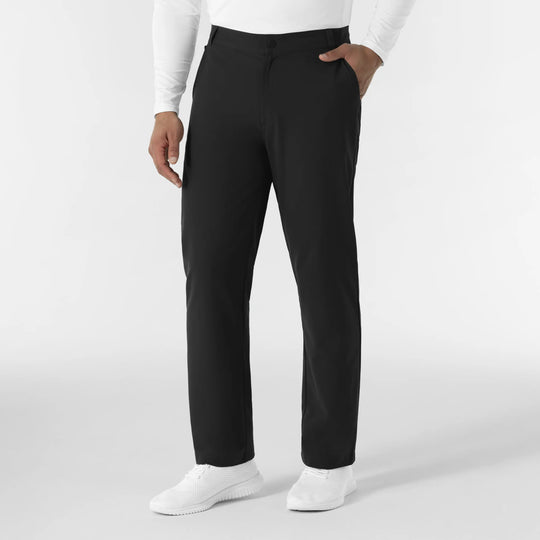 Wink Scrubs Men's Men’s Scrub Chino Pant Black | scrub-supply.com