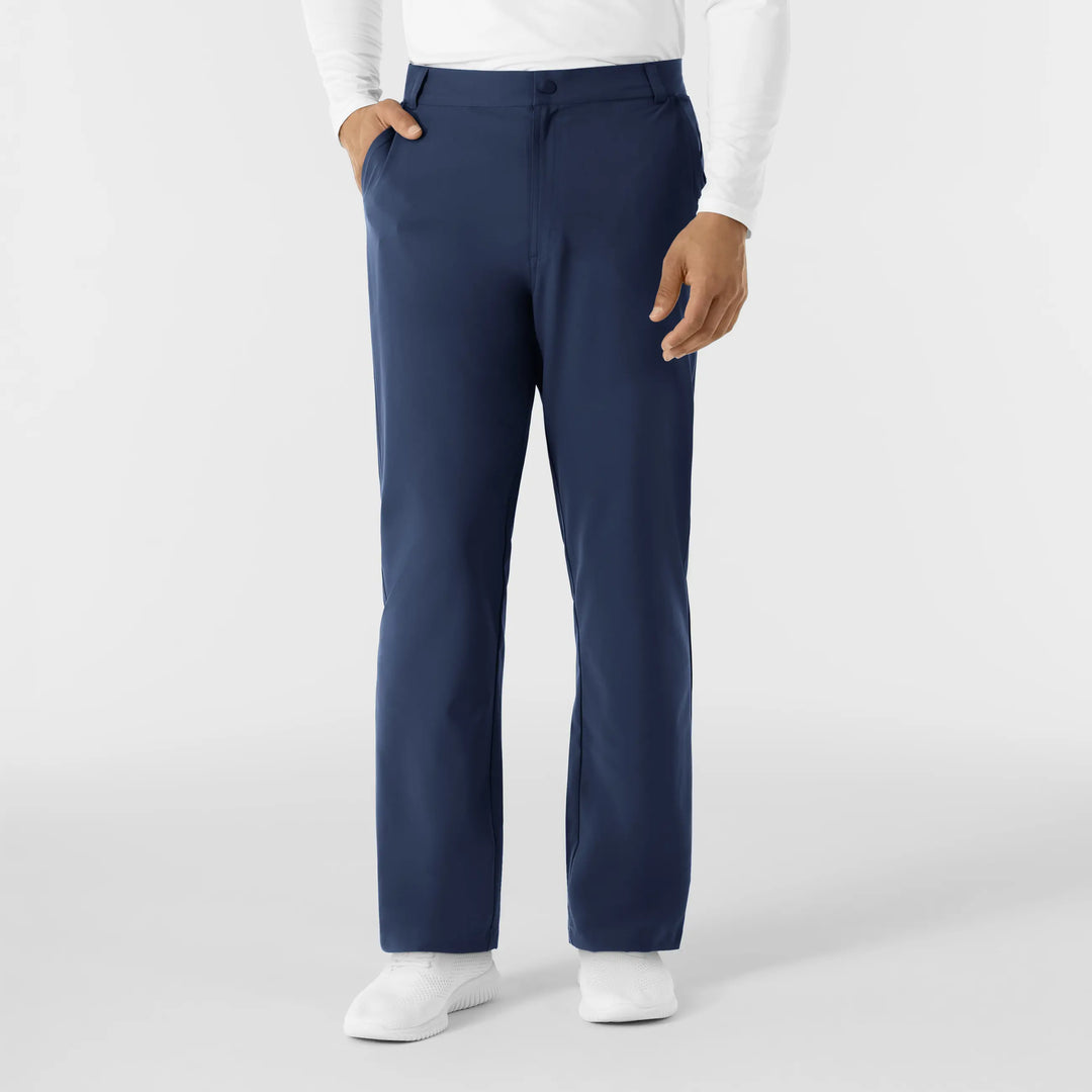 Wink Scrubs Men's Men’s Scrub Chino Pant Navy | scrub-supply.com