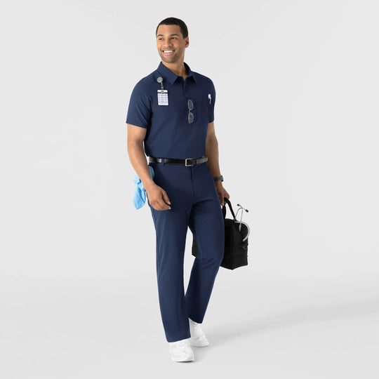 Wink Scrubs Men's Men’s Scrub Chino Pant Navy | scrub-supply.com