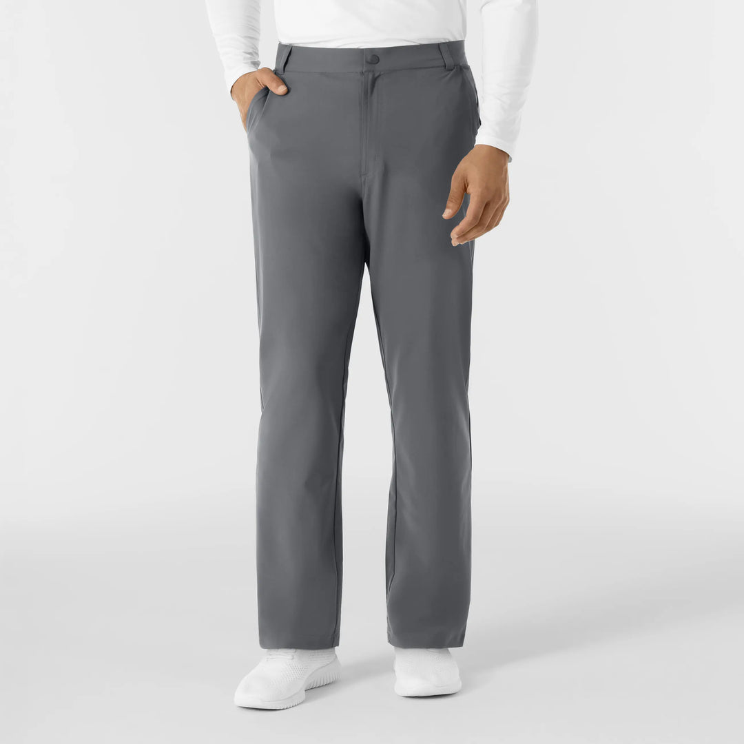 Wink Scrubs Men's Men’s Scrub Chino Pant Pewter | scrub-supply.com