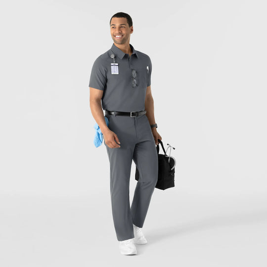 Wink Scrubs Men's Men’s Scrub Chino Pant Pewter | scrub-supply.com