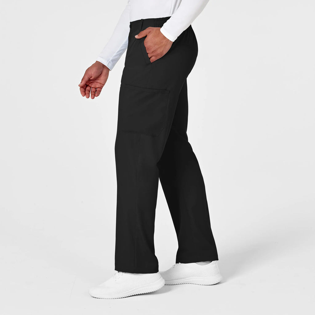 Wink Scrubs Men's PRO Cargo Scrub Pant Black | scrub-supply.com