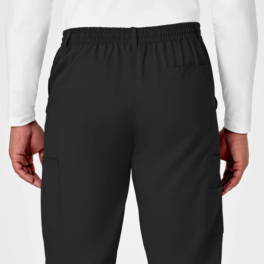 Wink Scrubs Men's PRO Cargo Scrub Pant Black | scrub-supply.com