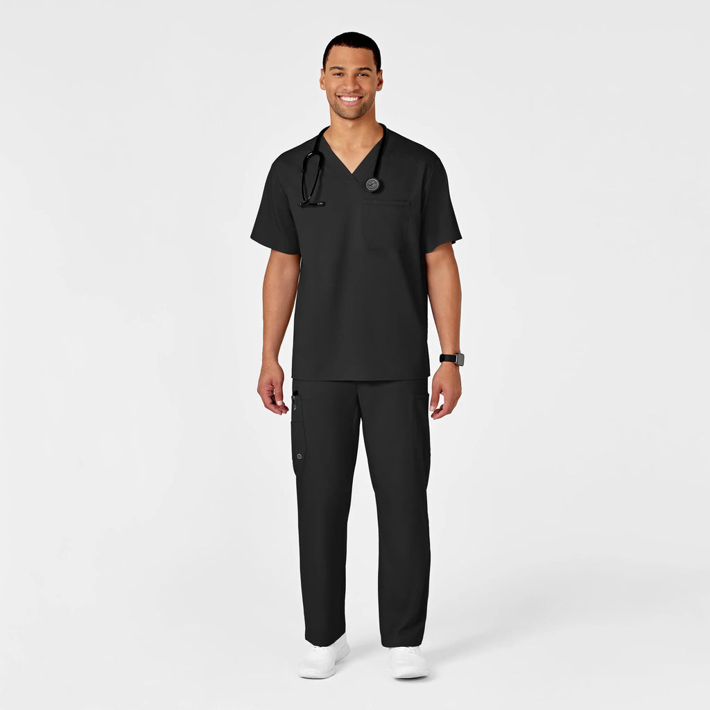 Wink Scrubs Men's PRO Cargo Scrub Pant Black | scrub-supply.com