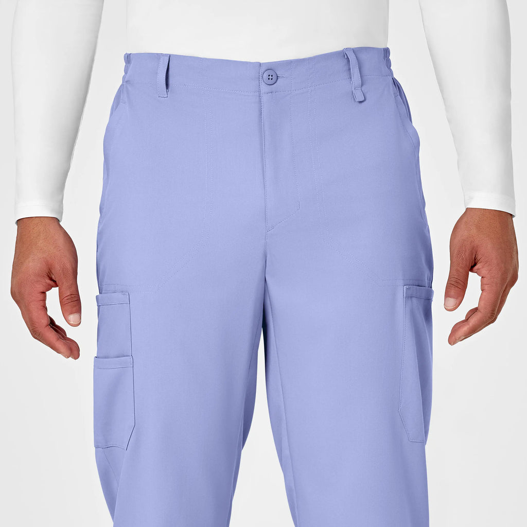 Wink Scrubs Men's PRO Cargo Scrub Pant Ceil Blue | scrub-supply.com