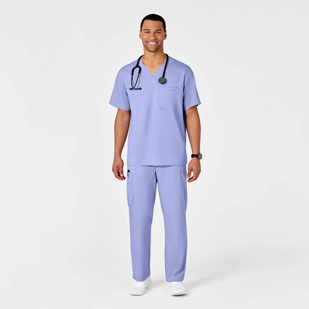 Wink Scrubs Men's PRO Cargo Scrub Pant Ceil Blue | scrub-supply.com