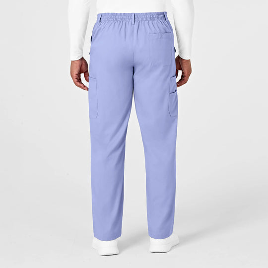 Wink Scrubs Men's PRO Cargo Scrub Pant Ceil Blue | scrub-supply.com