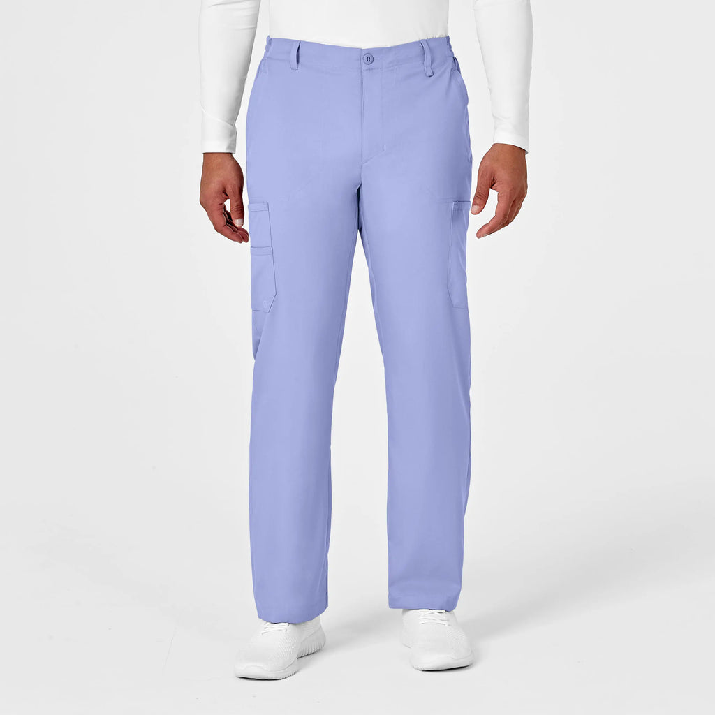 Wink Scrubs Men's PRO Cargo Scrub Pant Ceil Blue | scrub-supply.com