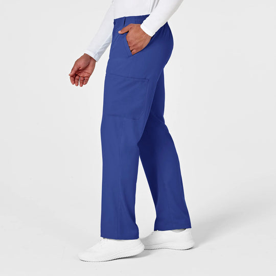 Wink Scrubs Men's PRO Cargo Scrub Pant Galaxy Blue | scrub-supply.com
