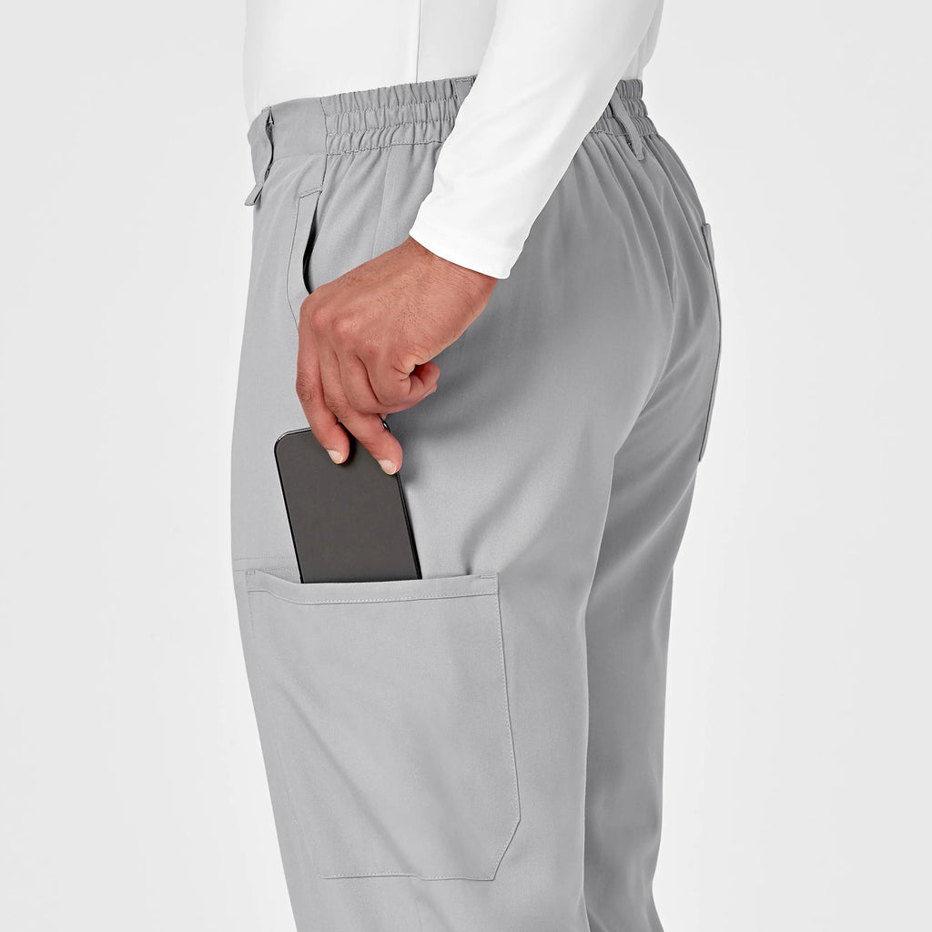 Wink Scrubs Men's PRO Cargo Scrub Pant Grey | scrub-supply.com