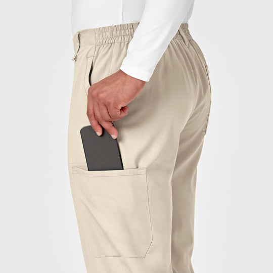 Wink Scrubs Men's PRO Cargo Scrub Pant Khaki | scrub-supply.com