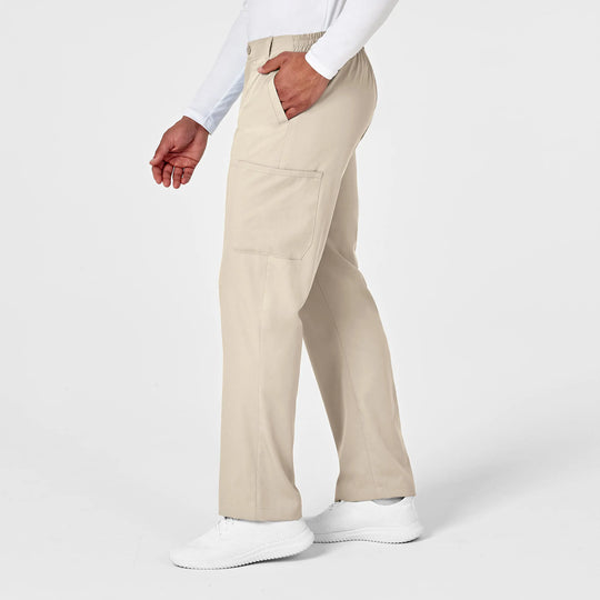 Wink Scrubs Men's PRO Cargo Scrub Pant Khaki | scrub-supply.com