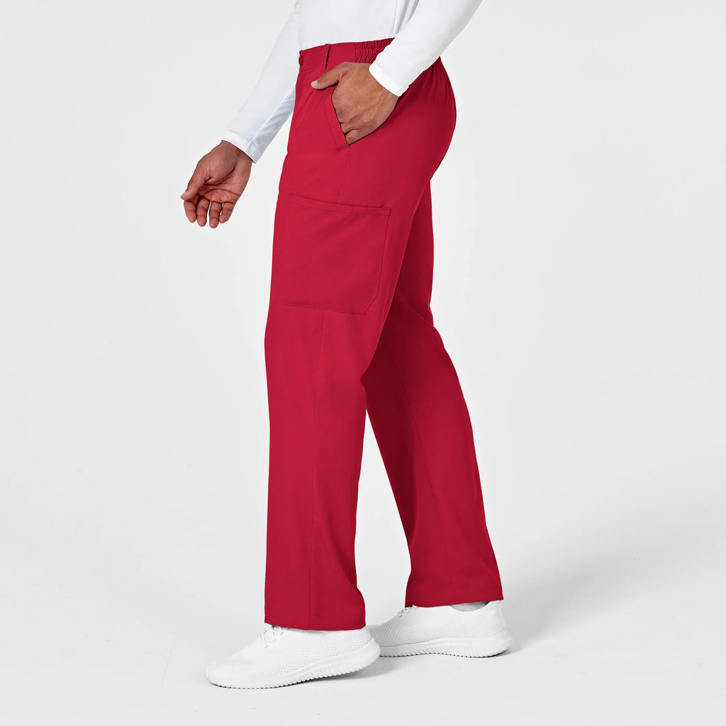 Wink Scrubs Men's PRO Cargo Scrub Pant Red | scrub-supply.com