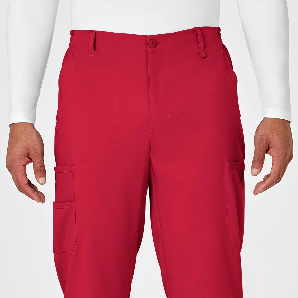 Wink Scrubs Men's PRO Cargo Scrub Pant Red | scrub-supply.com
