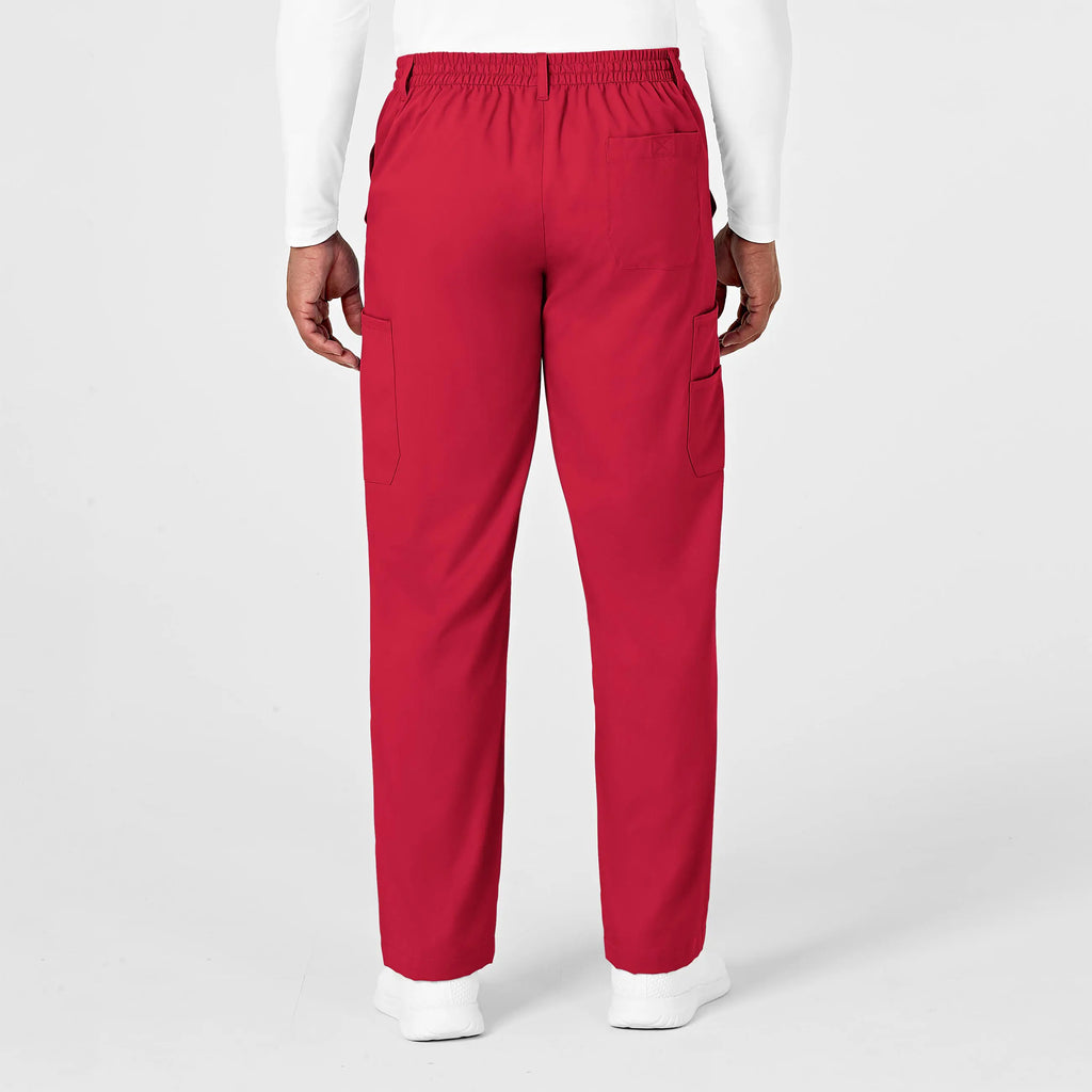 Wink Scrubs Men's PRO Cargo Scrub Pant Red | scrub-supply.com