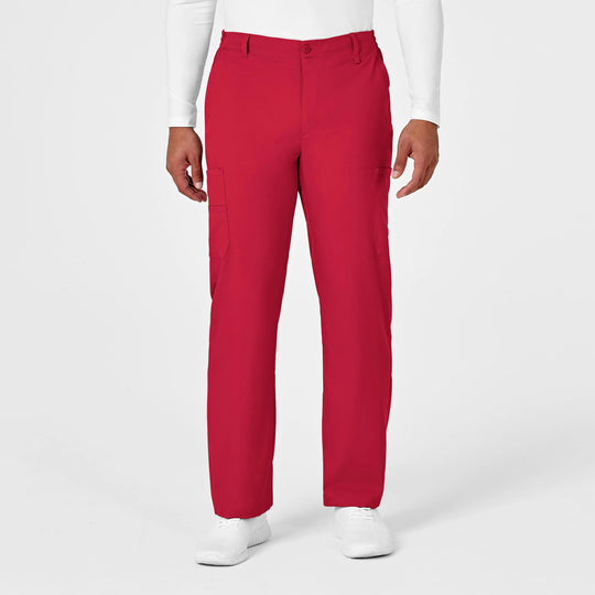 Wink Scrubs Men's PRO Cargo Scrub Pant Red | scrub-supply.com